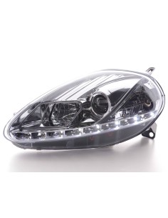 Faro Daylight LED DRL look Fiat Grande Punto tipo 199 08- cromato 2