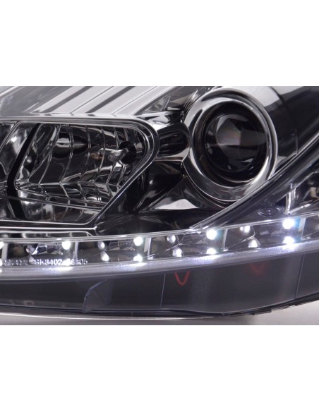 Faro Daylight LED DRL look Fiat Grande Punto tipo 199 08- cromato
