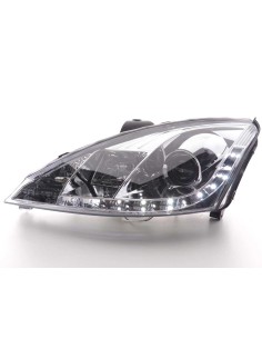 Daylight faro LED DRL look Ford Focus 3/4/5 porte. 01-04 cromato 2
