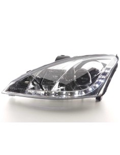 Daylight faro LED DRL look Ford Focus 3/4/5 porte. 98-01 cromato 2