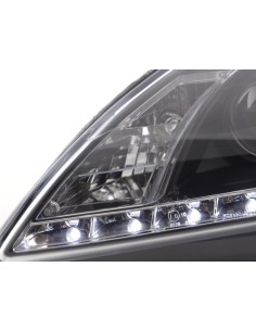 Daylight faro LED DRL look Ford Focus 3/5 porte. 08 Nero 2