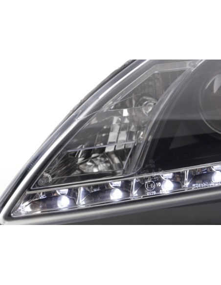 Daylight faro LED DRL look Ford Focus 3/5 porte. 08 Nero