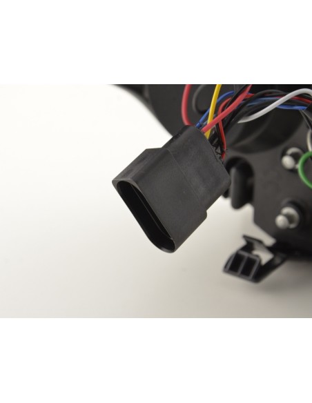 Daylight faro LED DRL look Ford Focus 3/5 porte. 08 Nero