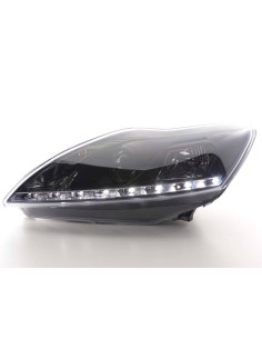 Daylight faro LED DRL look Ford Focus 3/5 porte. 08 Nero 2