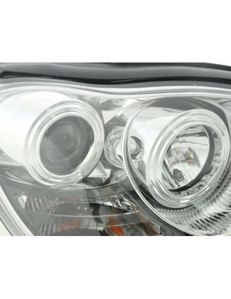 Faro Daylight LED DRL look Mercedes Classe S W220 02-05 cromato