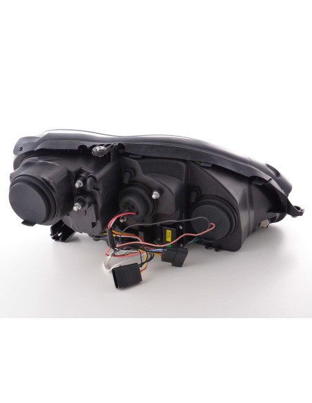 Daylight faro LED DRL look Mercedes Classe S W220 02-05 nero