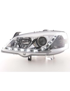 Faro Daylight LED DRL look Opel Astra G 98-03 cromato 2
