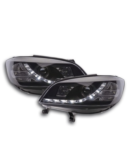 Daylight faro LED DRL look Opel Zafira A 99-04 nero