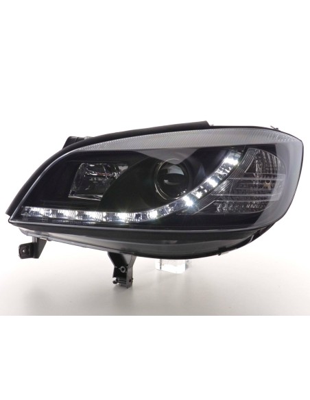 Daylight faro LED DRL look Opel Zafira A 99-04 nero