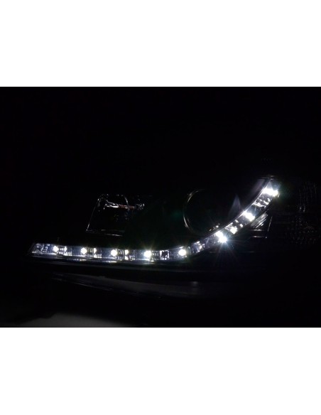 Daylight faro LED DRL look Opel Zafira A 99-04 nero