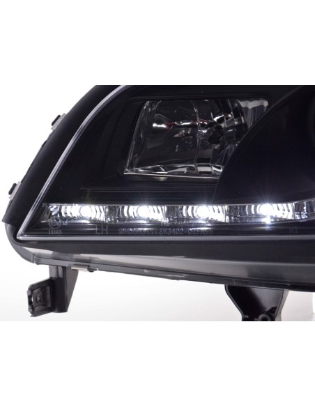 Daylight faro LED DRL look Opel Zafira A 99-04 nero