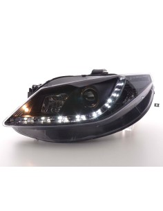 Faro Daylight LED DRL look Seat Ibiza tipo 6J 08- nero 2