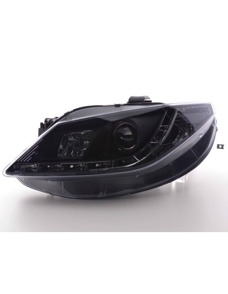 Faro Daylight LED DRL look Seat Ibiza tipo 6J 08- nero
