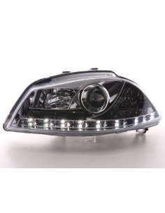Faro Daylight LED DRL look Seat Ibiza tipo 6L 03-08 cromato 2