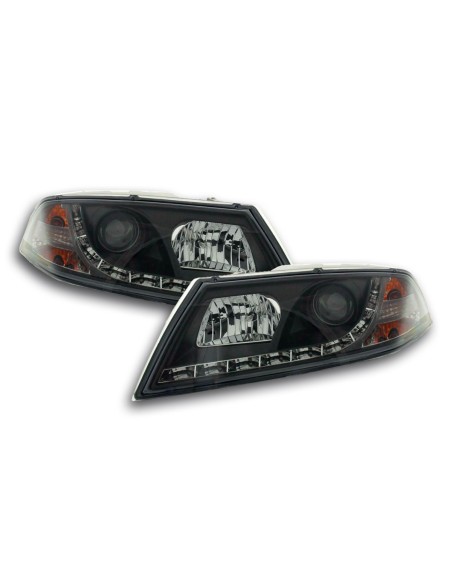 Daylight faro LED DRL look Skoda Octavia tipo 1Z 04-08 nero