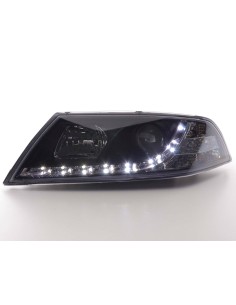 Daylight faro LED DRL look Skoda Octavia tipo 1Z 04-08 nero 2