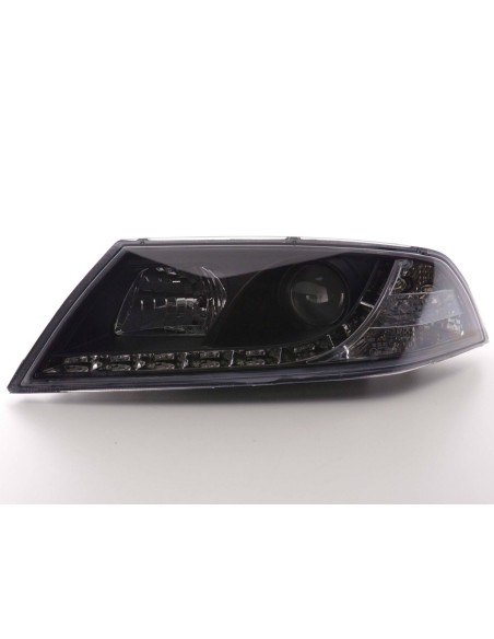Daylight faro LED DRL look Skoda Octavia tipo 1Z 04-08 nero