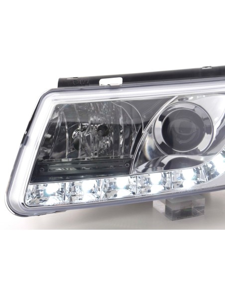 Faro diurno Luci di marcia diurna a LED VW Passat tipo 3B 97-00 cromate