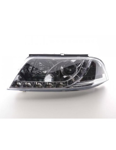 Faro Daylight LED DRL look VW Passat tipo 3BG 00-05 cromato
