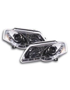 Faro Daylight LED DRL look VW Passat tipo 3C 05- cromato