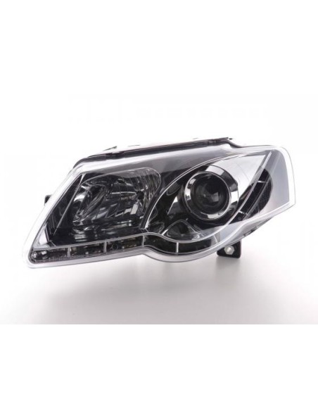 Faro Daylight LED DRL look VW Passat tipo 3C 05- cromato
