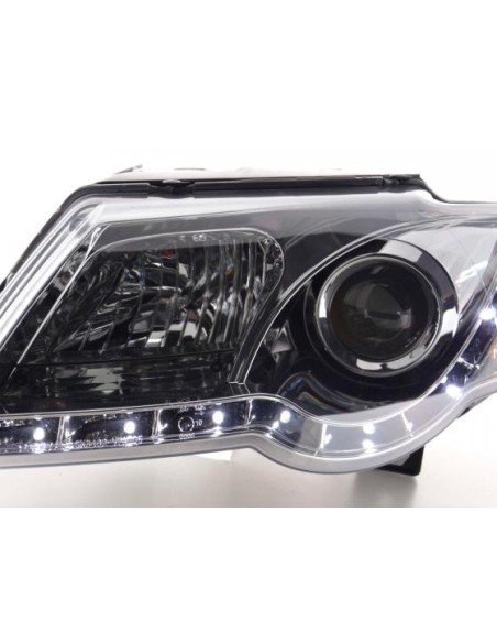 Faro Daylight LED DRL look VW Passat tipo 3C 05- cromato