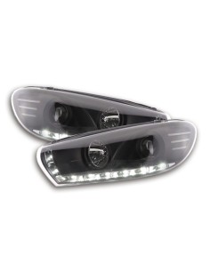 Faro diurno Luci di marcia diurna a LED VW Scirocco 3 Tipo 13 nero