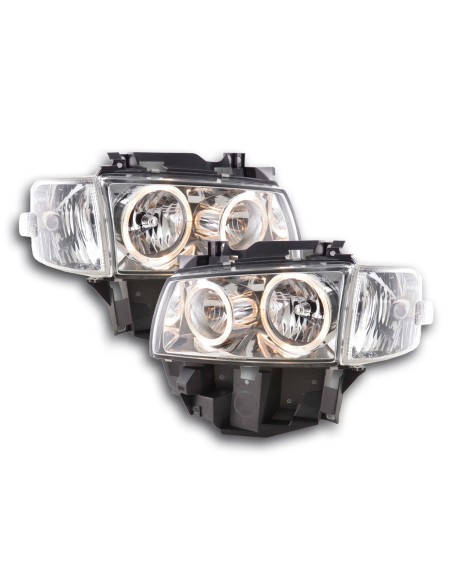 Faro Angel Eyes tipo bus VW T4 97-02 cromato