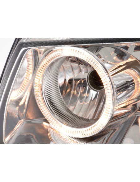 Faro Angel Eyes tipo bus VW T4 97-02 cromato