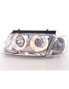 Faro Angel Eyes VW Passat tipo 3B 97-00 cromato 2
