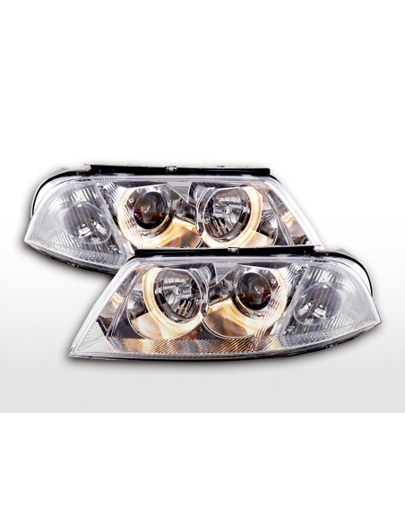 Faro Angel Eyes VW Passat tipo 3BG 00-05 cromato