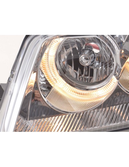 Faro Angel Eyes VW Passat tipo 3BG 00-05 cromato