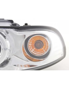 Set di fari Audi A4 tipo B5 95-99 cromato 2