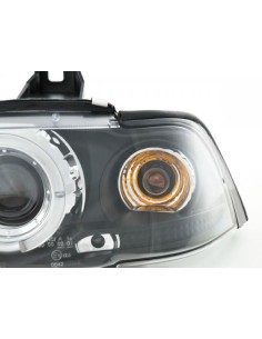 Set di fari per BMW Serie 3 Coupe tipo E36 92-98 nero 2