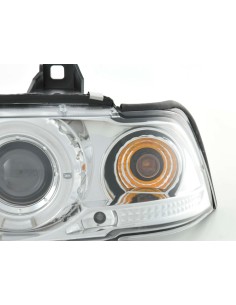 Set faro BMW Serie 3 Limo tipo E36 92-98 cromato 2