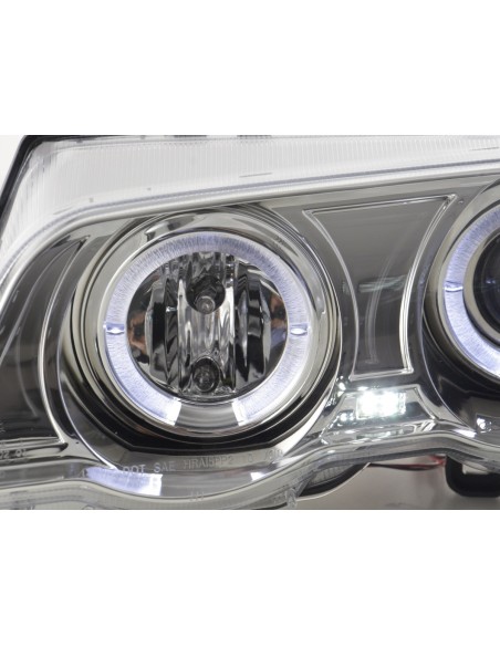 Set fari BMW 3er Limo tipo E46 98-01 cromato