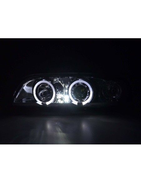 Set di fari BMW serie 5 tipo E39 95-00 cromato