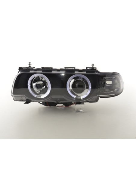 Fanale anteriore BMW serie 7 tipo E38 99-02 nero