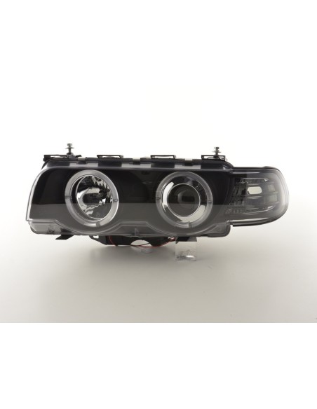 Fanale anteriore BMW serie 7 tipo E38 99-02 nero