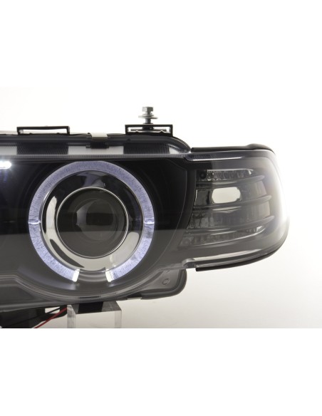 Fanale anteriore BMW serie 7 tipo E38 99-02 nero