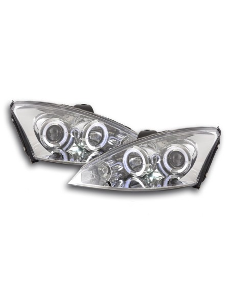 Fanale anteriore Ford Focus 00-04 cromato