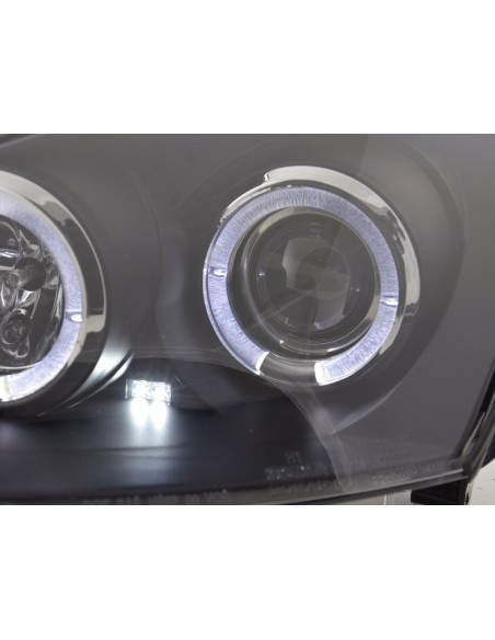 Fanale anteriore Ford Focus 00-04 nero