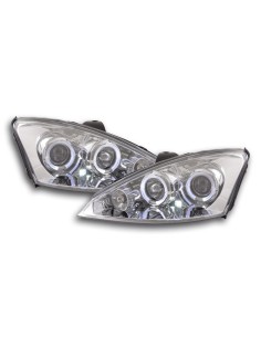 Set faro Ford Focus 98-01 cromato