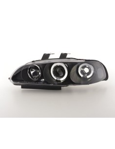 Set fari Honda Civic 4 porte. 92-95 nero 2