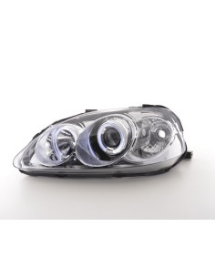 Set faro Honda Civic Coupe / Civic 2/3/4 porte. 99-00 cromato 2