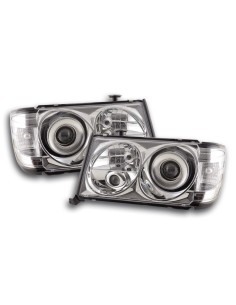 Set fari Mercedes Classe E tipo W124 85-93 cromato