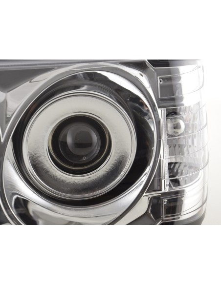 Set fari Mercedes Classe E tipo W124 85-93 cromato