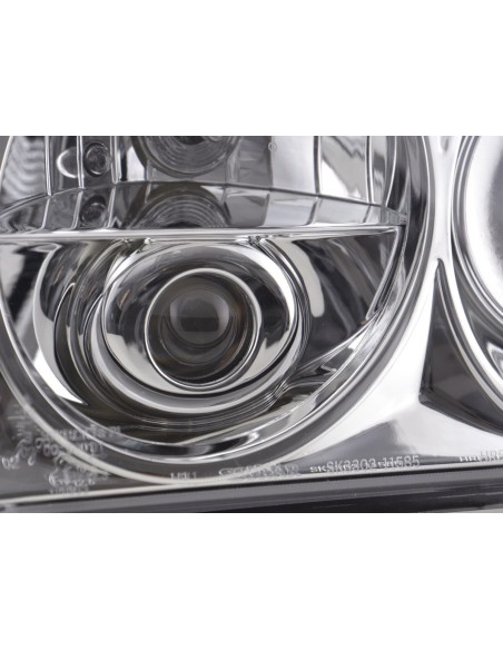 Set fari Mercedes Classe E tipo W124 85-93 cromato