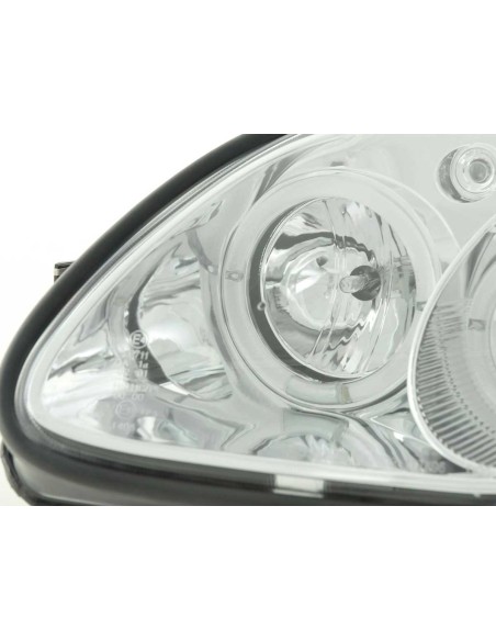 Set faro Mercedes SLK tipo R170 96-97 / 01-02 cromato