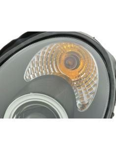 Set faro Mercedes Classe C tipo W203 00-07 nero 2